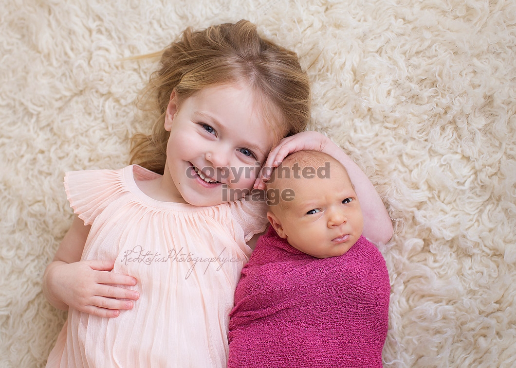 baby and sibling photos Pittsburgh studio