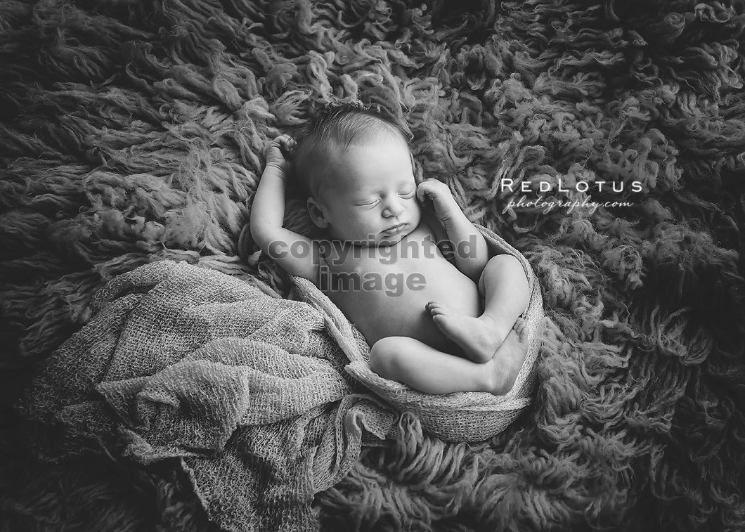 baby photography black and white